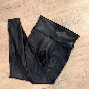 Spanx Leather Leggings